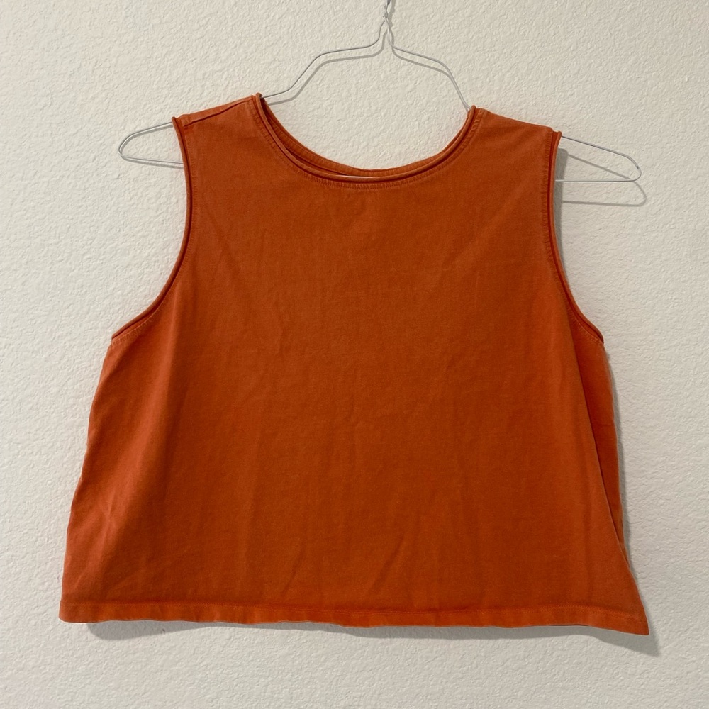 Orange Tank Top